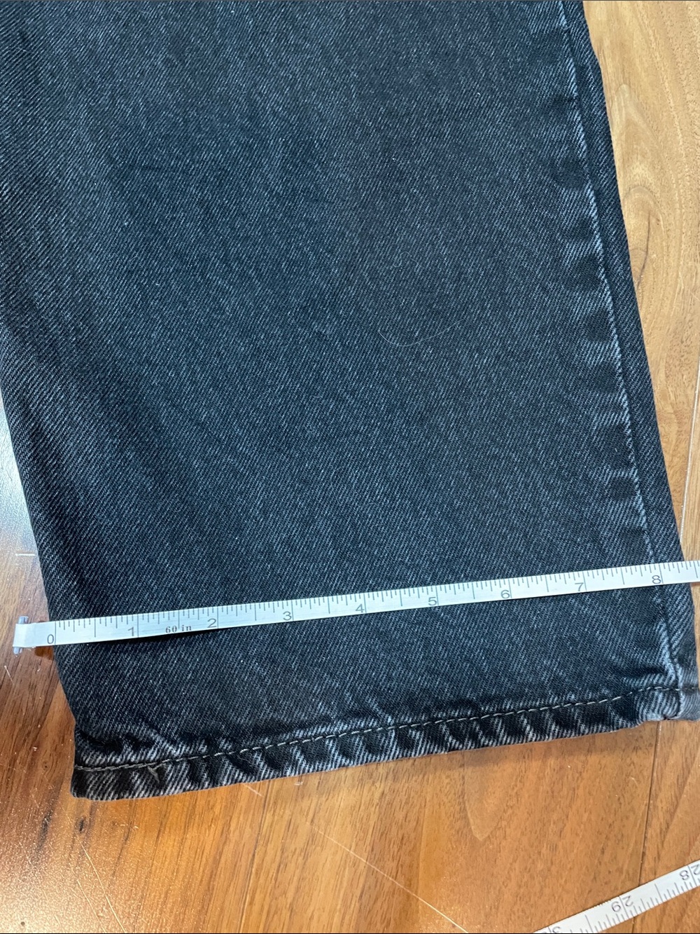 Women’s Levi’s Dad Jean washed black size 31 EUC - Picture 8 of 8